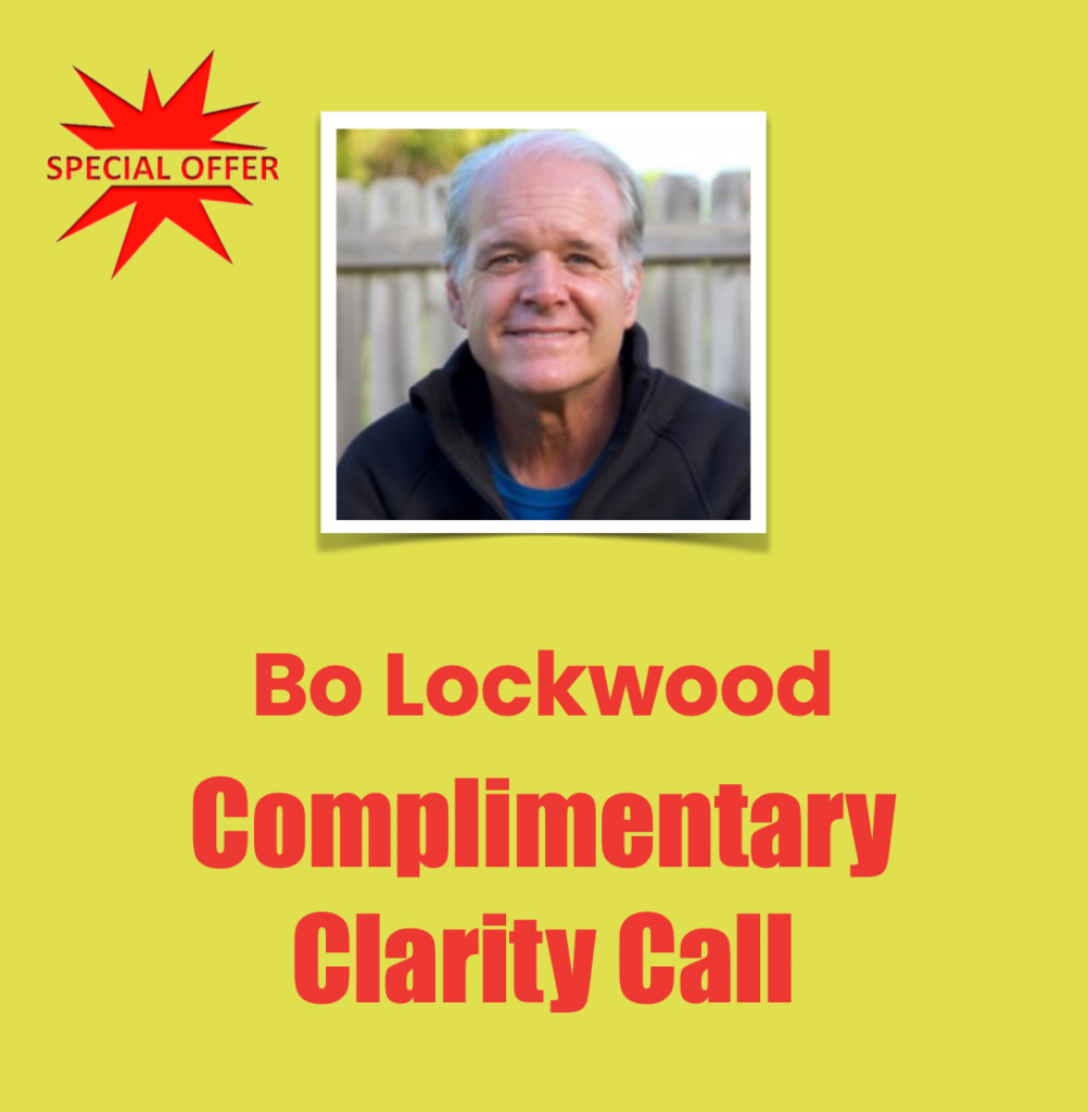 Special offer: complimentary clarity call with Bo Lockwood