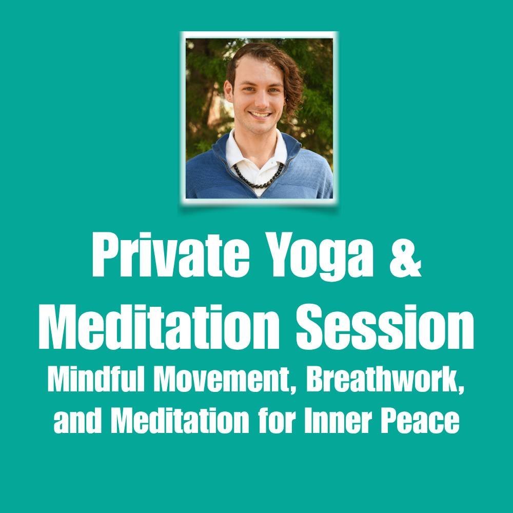 Johnathan Hall private yoga and meditation session: mindful movement, breathwork and meditation