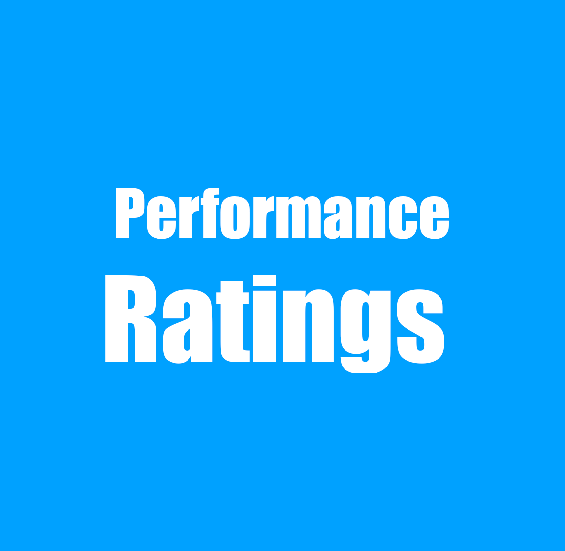Performance Ratings